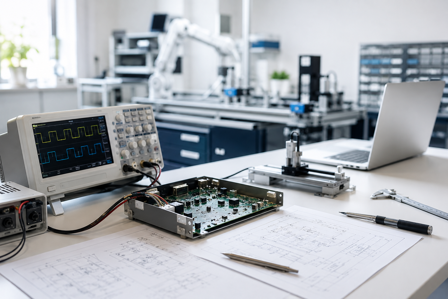 Scientific instrument prototype mockup by Raut Innovations